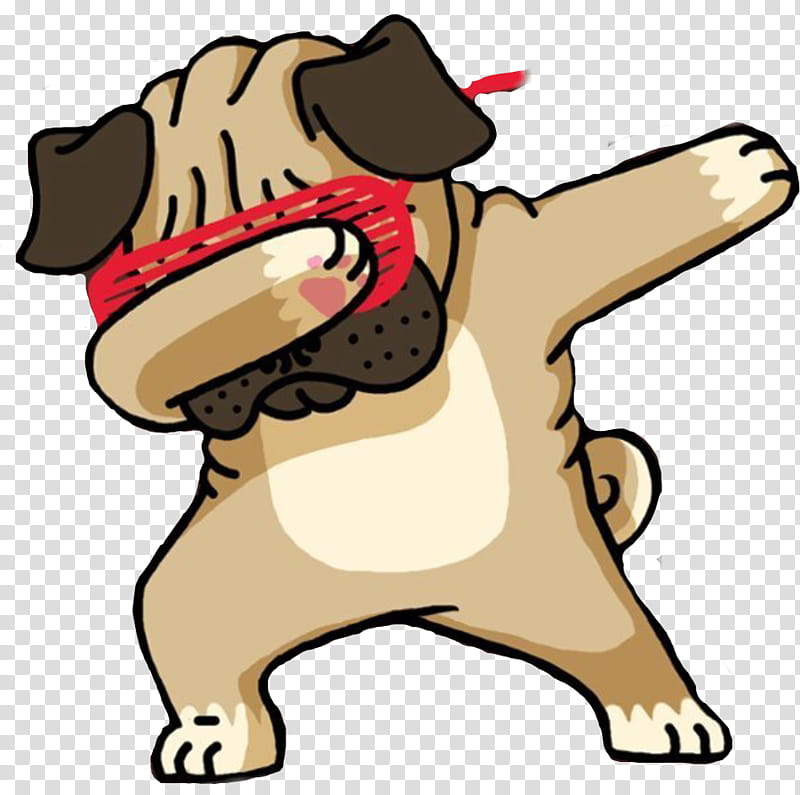 Bulldog, Pug, Tshirt, Dab, Puppy, Pug Tee, Cuteness, Hip Hop Tshirt transparent background PNG clipart