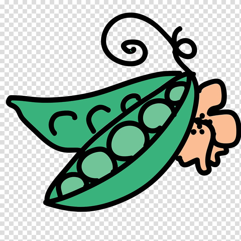 Green Leaf, Pea, Green Pea, Cartoon, Line Art, Plant, Symbol, Coloring Book transparent background PNG clipart