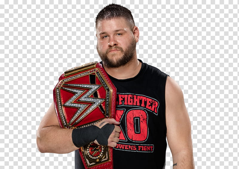 Kevin Owens WWE Universal Champion  transparent background PNG clipart
