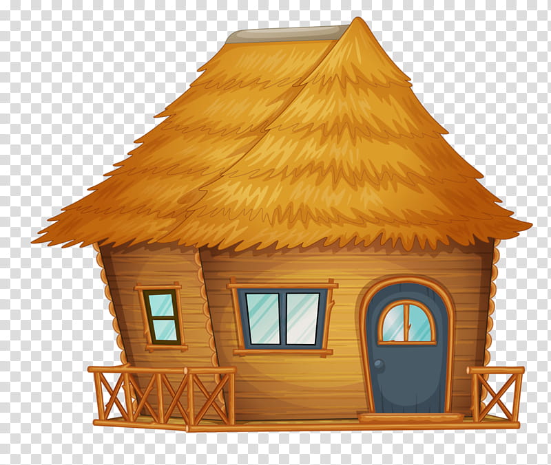 House, Hut, Nipa Hut, Cartoon, Home, Facade, Shed, Log Cabin transparent background PNG clipart