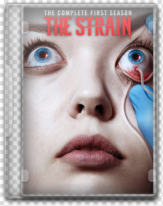 The Strain DVD Folder Icons, the strain season  transparent background PNG clipart