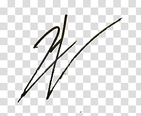 Famous signatures in, black W illustration transparent background PNG clipart
