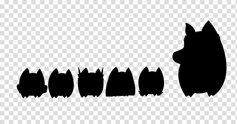 Dog And Cat, Whiskers, Black, Snout, Silhouette, Batm, Black M, Text transparent background PNG clipart