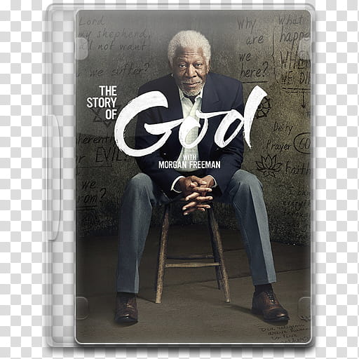 TV Show Icon Mega , The Story of God with Morgan Freeman transparent background PNG clipart