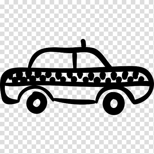 Car Logo, Taxi, Drawing, Transport, Vehicle, Blackandwhite, Sticker, Wheel transparent background PNG clipart