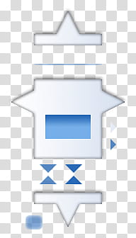 Windows  Superbar UPDATED, blue and white illustration transparent background PNG clipart