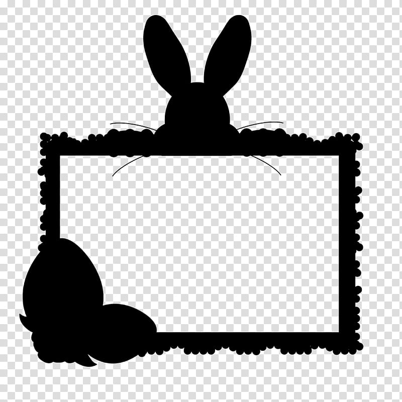 Paper, Silhouette, Rabbit, European Rabbit, Hare, Cartoon, Zen, Rectangle transparent background PNG clipart