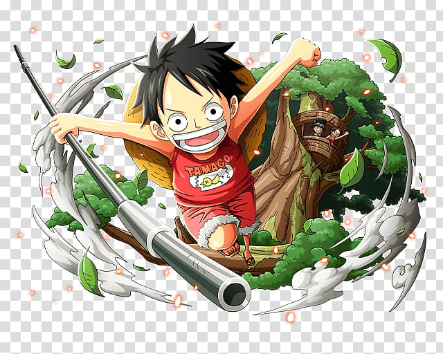 Kid Luffy PNG Image