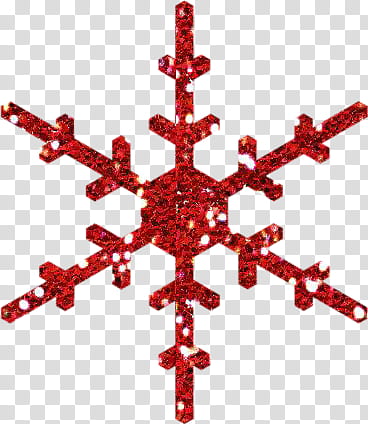 Watchers Special, red snowflake transparent background PNG clipart