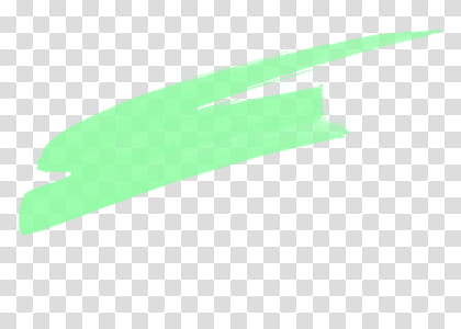 green brush stroke illustration transparent background PNG clipart