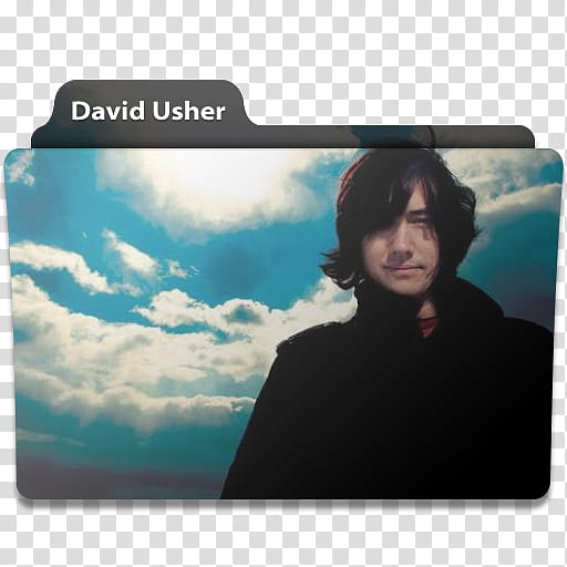 Music Folder  , David Usher transparent background PNG clipart