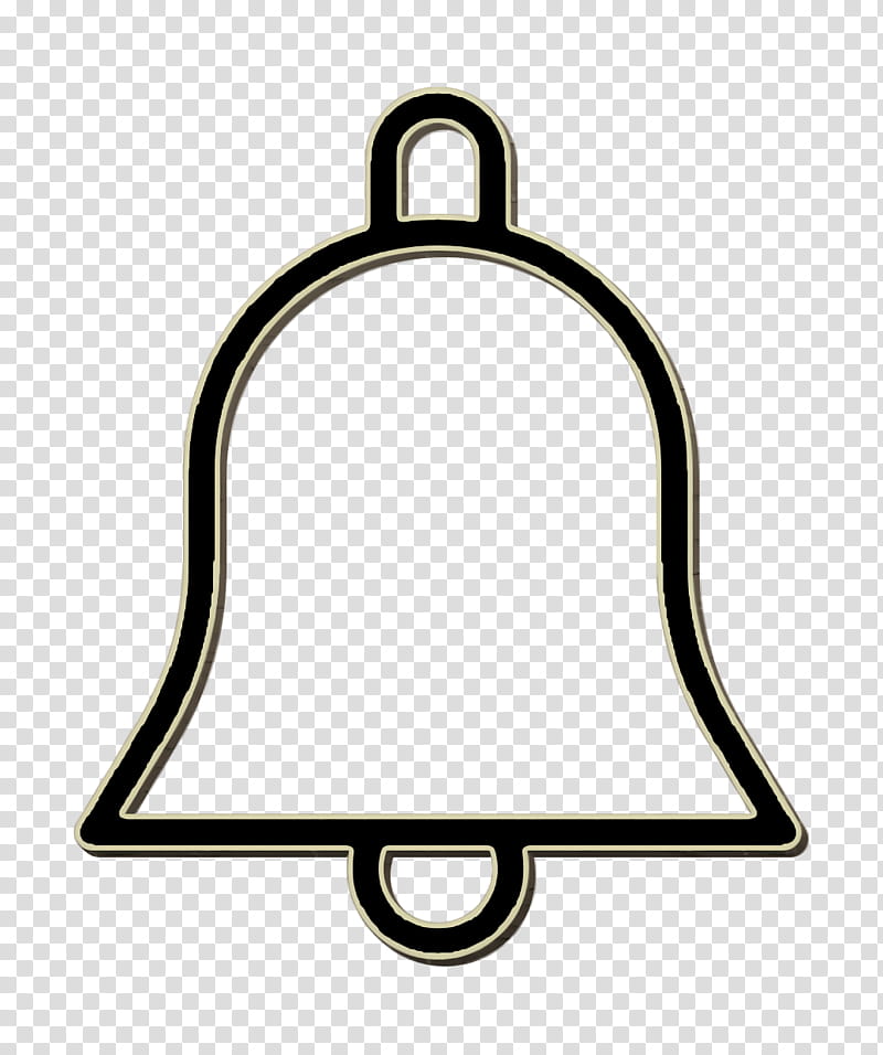 Bell icon Basic icons icon Notification icon, Metal transparent background PNG clipart
