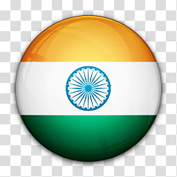 World Flag Icons, flag of India transparent background PNG clipart