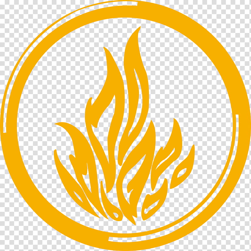 Orange Dauntless Logo Simple, Dauntless from Divergent logo transparent background PNG clipart