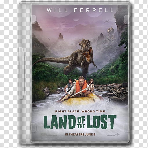 Movie DVD Icons , Land of the Lost transparent background PNG clipart