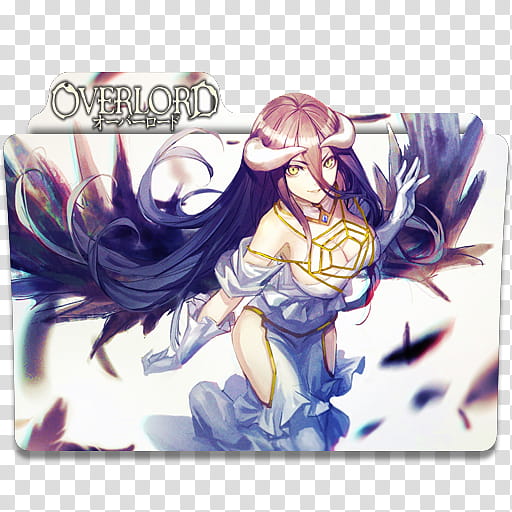 Anime Icon , Overlord v, Overlord anime folder transparent background PNG clipart