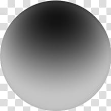 FREE MatCaps, black sphere illustration transparent background PNG clipart