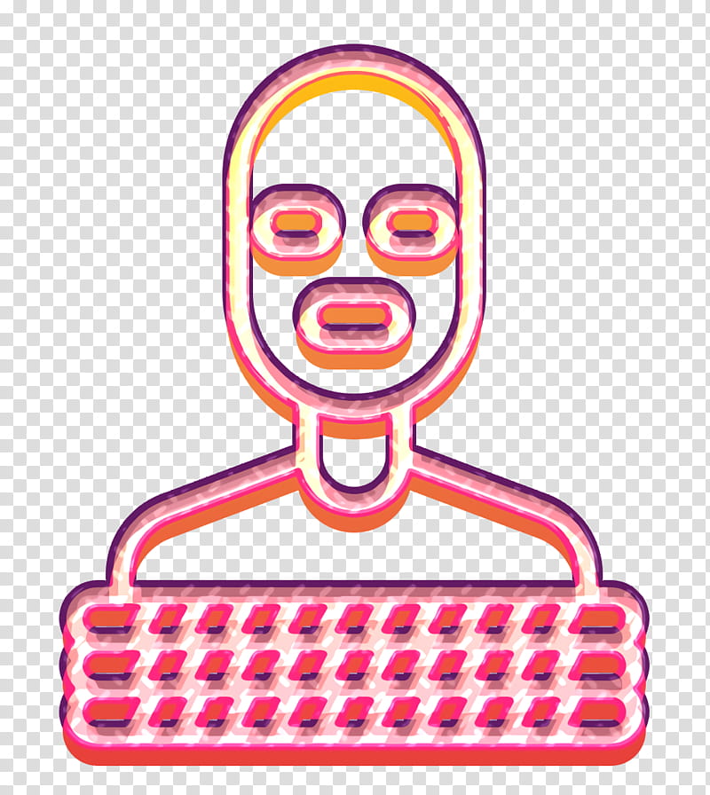 Kidnapping icon Crime icon, Pink, Magenta, Sticker transparent background PNG clipart