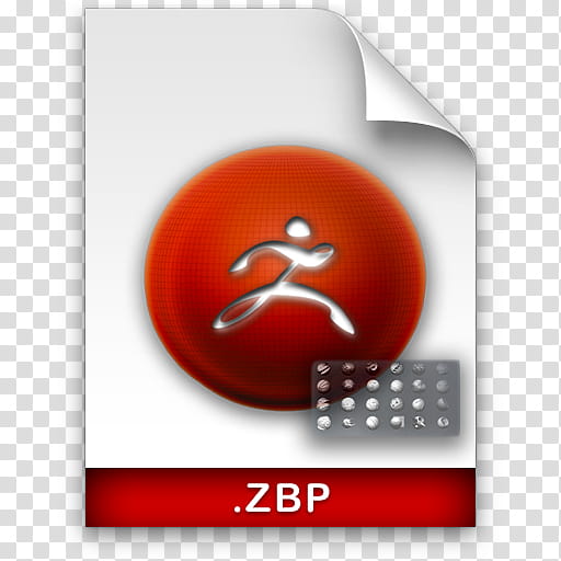Zbrush Brush Preset, ZBP icon transparent background PNG clipart