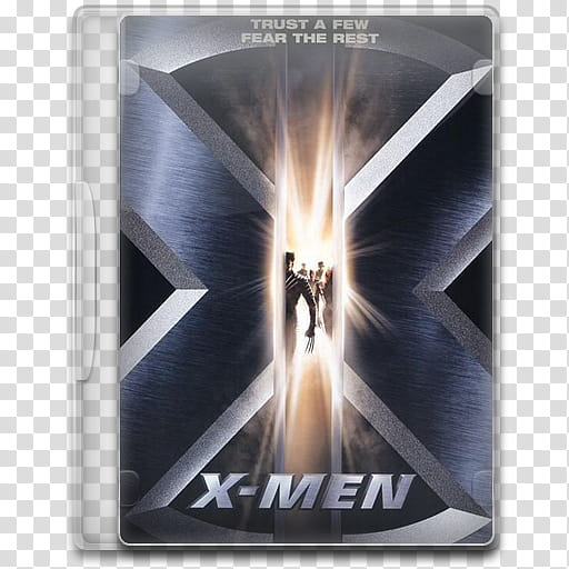 Movie Icon , X-Men, X-Men DVD case transparent background PNG clipart