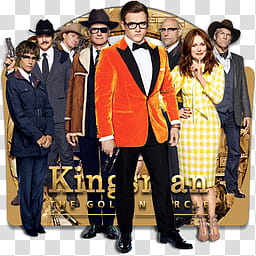 Kingsman The Golden Circle  Folder Icon , Kingsman The Golden Circle v_x transparent background PNG clipart