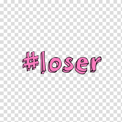 Overlays y firmas , loser text overlay transparent background PNG clipart