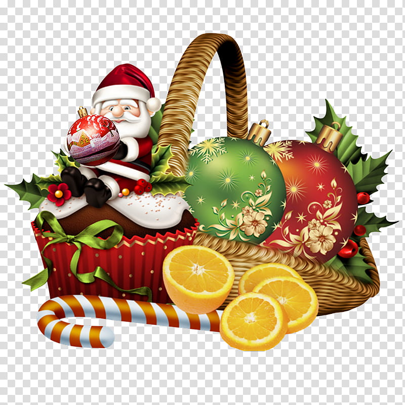 Christmas, Christmas, Christmas Day, Santa Claus, Food Gift Baskets, Hamper, Christmas Ornament, Christmas Hamper transparent background PNG clipart