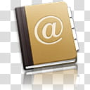 Mac Leopard Icons , AdressBook transparent background PNG clipart
