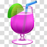 Pink Emojis , purple wine cup transparent background PNG clipart