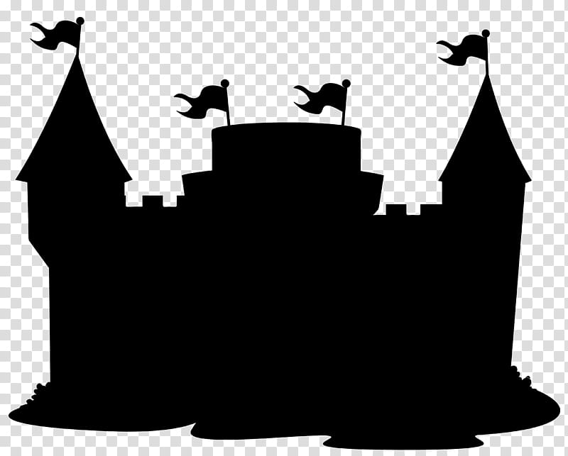 Bat, Silhouette, Dragon, Drawing, Blackandwhite, Castle transparent background PNG clipart