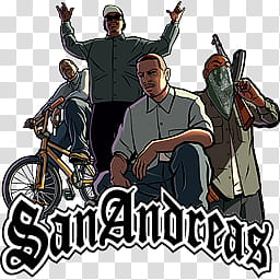 GTA San Andreas Icon, GTA SanAndreas transparent background PNG clipart