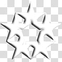 Q Dance Desktop , five white star logo transparent background PNG clipart