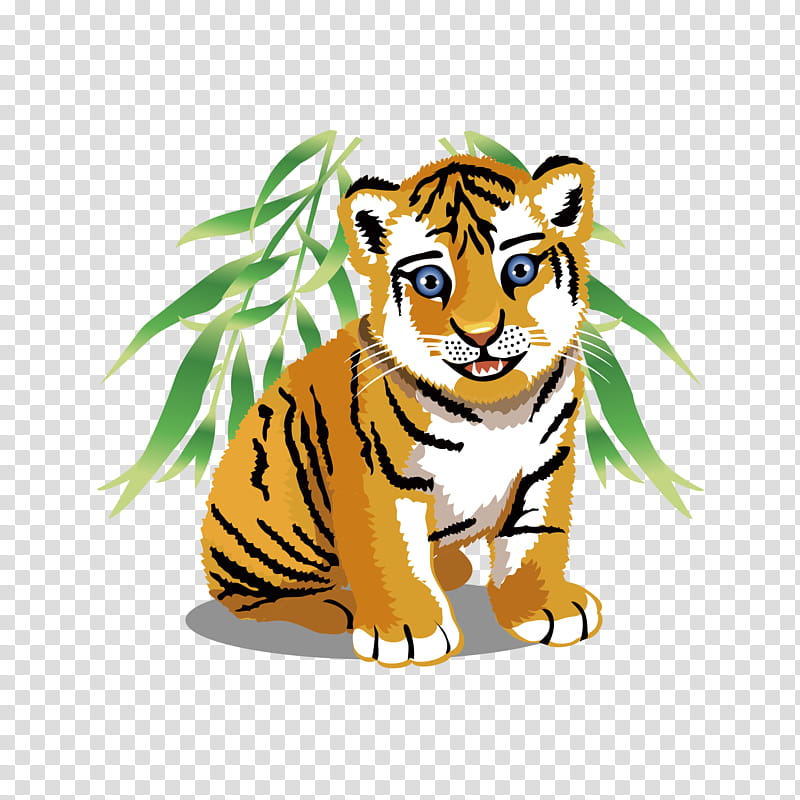 Jungle, Tiger, Cartoon, Lion, Animal, Drawing, Wildlife, Whiskers transparent background PNG clipart