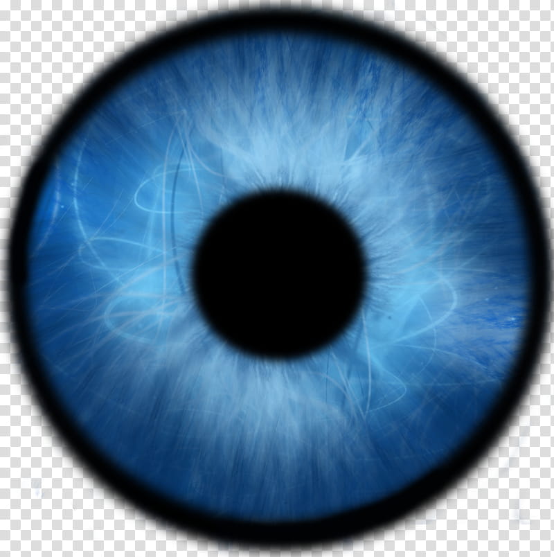 Blue Iris, blue human eye transparent background PNG clipart