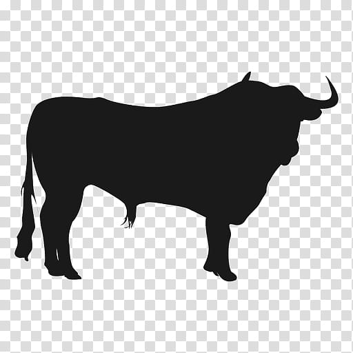 Graphic, Cattle, Bull, Silhouette, Bovine, Cowgoat Family, Live, Ox transparent background PNG clipart