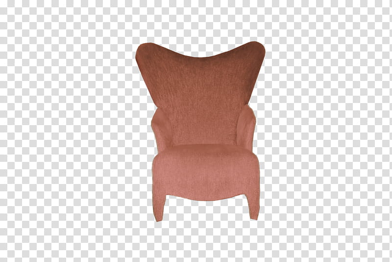 brown high-back chair transparent background PNG clipart