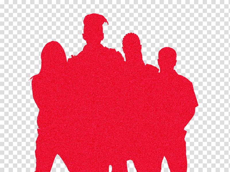 Silueta de Tokio Hotel transparent background PNG clipart