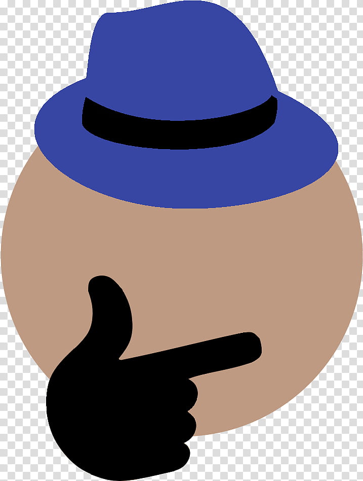 Discord Emoji, Emoticon, Smiley, Fedora, Thought, Internet Meme, Headgear, Hat transparent background PNG clipart