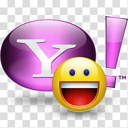 Yahoo Messenger Icon , Yahoo! Messenger Vista transparent background PNG clipart