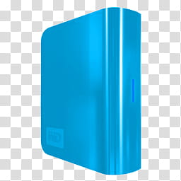 Western Digital Ext Hard Drive, WD-My-Book-Blue-Rashy transparent background PNG clipart
