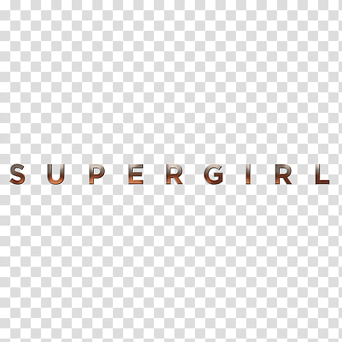 Supergirl Serie Folders, Supergirl text transparent background PNG clipart