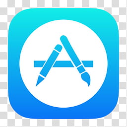 iOS  Alt Icons, AppStore transparent background PNG clipart