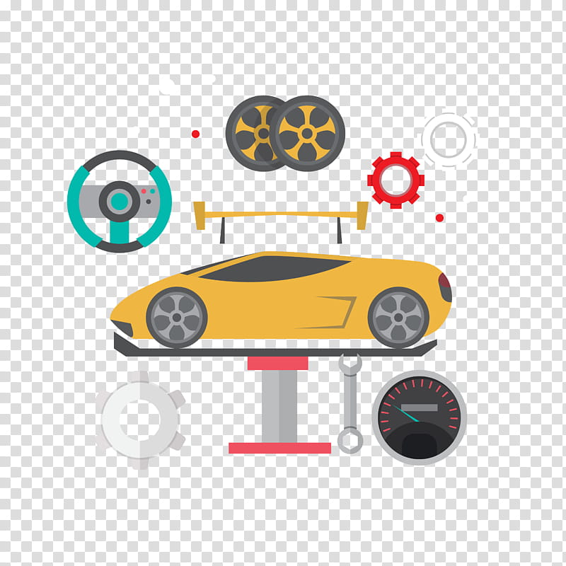 graphy Logo, Flat Design, Motor Vehicle Service, Car, Yellow, Technology, Hardware, Line transparent background PNG clipart