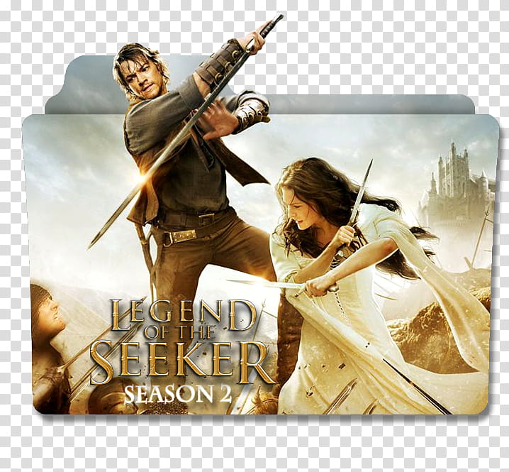 Legend Of The Seeker Serie Folders, LEGEND OF THE SEEKER SEASON  FOLDERS icon transparent background PNG clipart