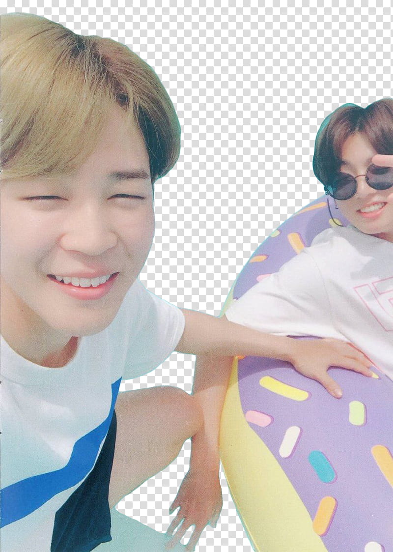 Jikook Summer age BTS, BTS Cheon Jungkook and Jimin transparent background PNG clipart