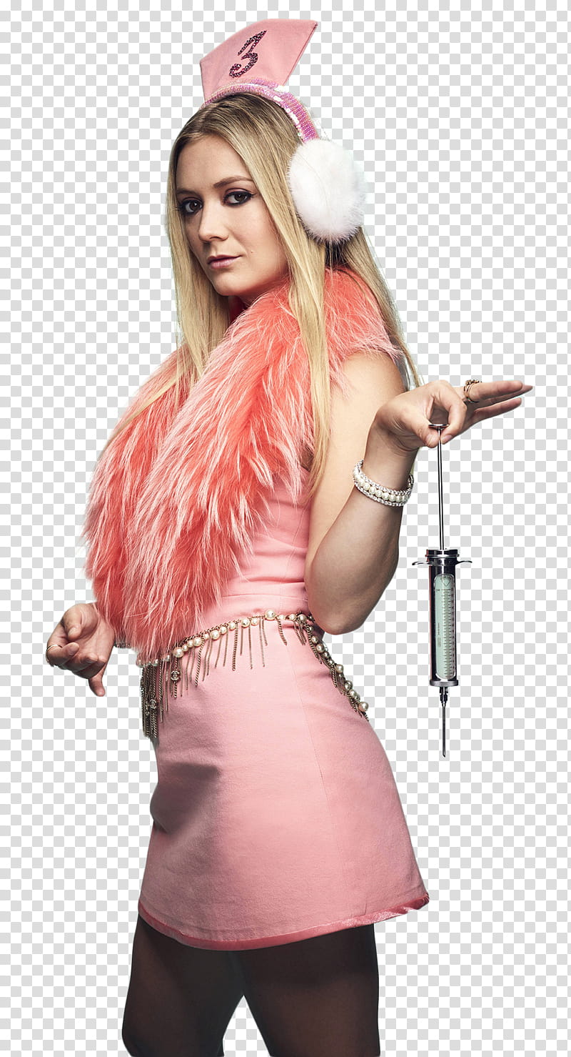 Scream Queens Billie Lourd as Chanel  transparent background PNG clipart