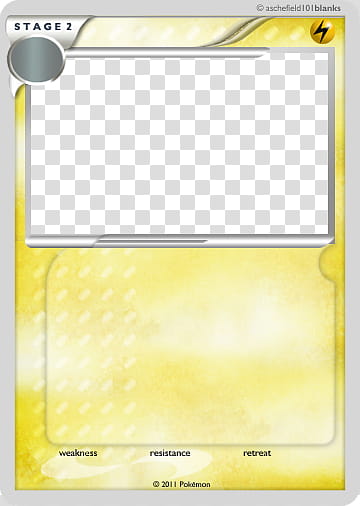 LunarEclipse Blanks , empty Stage  Pokemon game card transparent background PNG clipart