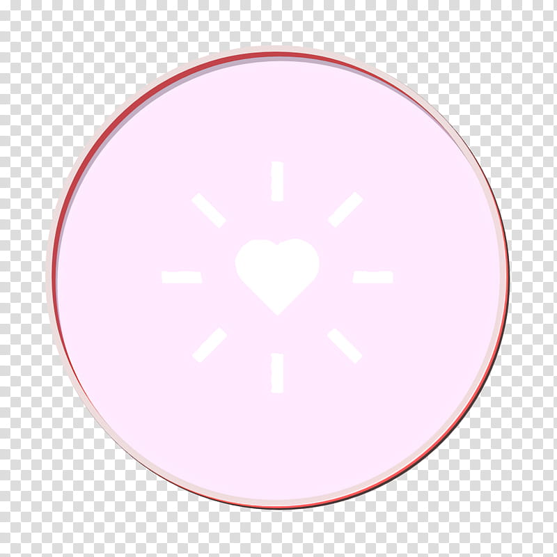 affection icon favorite icon heartbeat icon, Like Icon, Love Icon, Romance Icon, Valentine Icon, Pink, Circle transparent background PNG clipart
