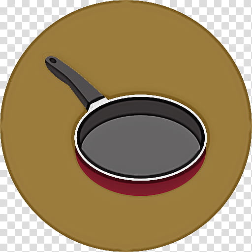 frying pan cookware and bakeware sauté pan circle, Tableware, Metal transparent background PNG clipart