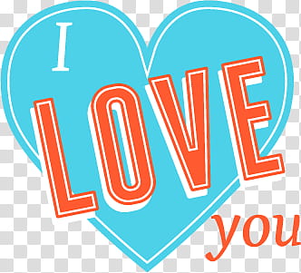 San Valentin, blue heart background with i love you text overlay transparent background PNG clipart